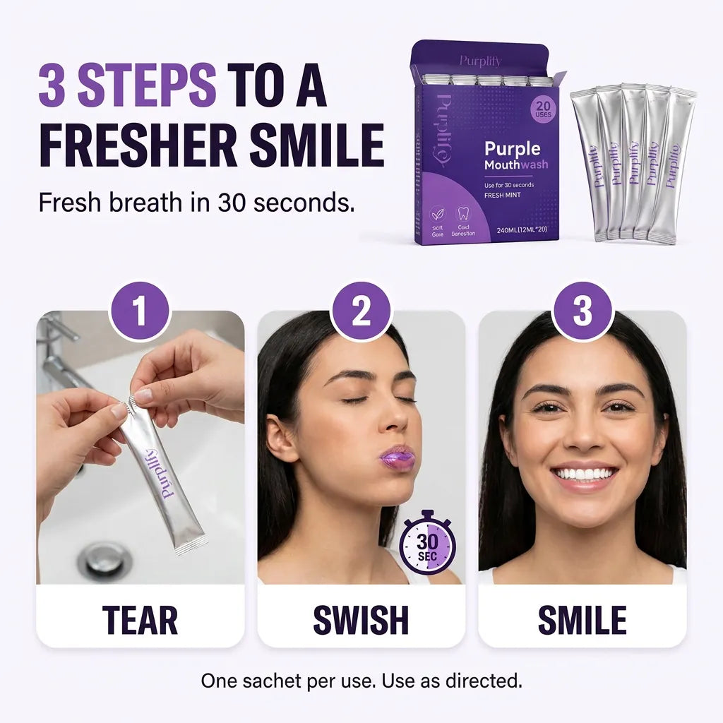 Purplify Whitening Mouthwash