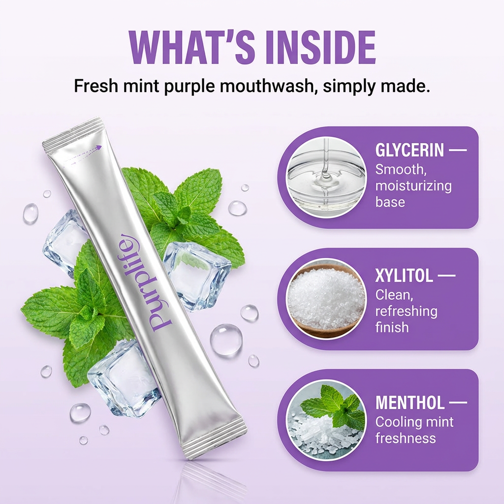 Purplify Whitening Mouthwash